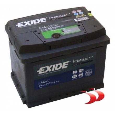 Exide Premium EA640 64 AH 640 EN Akumuliatoriai