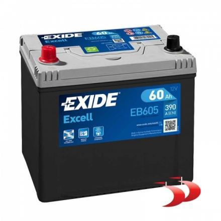 Exide Excell EB605L 60 AH 390 EN