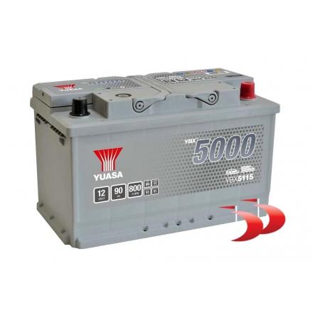 Yuasa Ybx5000 YBX5115 90 AH 800 EN