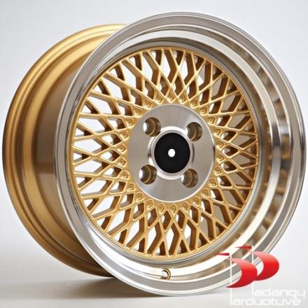 4R 4X100 R15 8,0 ET25 RK64 Gold/lm