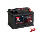Akumuliatoriai Yuasa Ybx3000 YBX3075 60 AH 550 EN