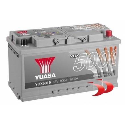 Akmumuliatoriai Yuasa Ybx5019 100 AH 900 EN