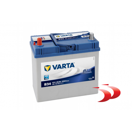 Varta Blue B34 45 AH 330 EN