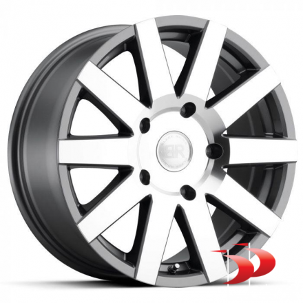 Black Rhino 5X130 R18 8,0 ET48 Journey GFM Lieti ratlankiai