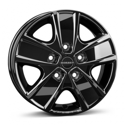 Borbet 5X130 R16 6,0 ET68 CWG Black Gloss