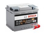 Akumuliatoriai Bosch S5a S5A05 AGM 60 AH 680 EN