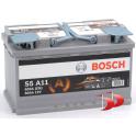Bosch S5a S5A11 AGM 80 AH 800 EN
