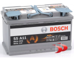 Akumuliatoriai Bosch S5a S5A11 AGM 80 AH 800 EN
