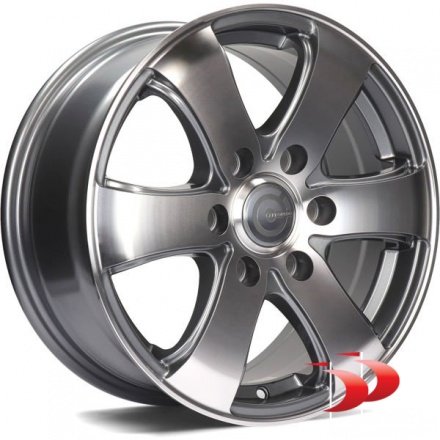 Ratlankiai Carbonado 6X130 R16 7,0 ET50 Mammuth GFM