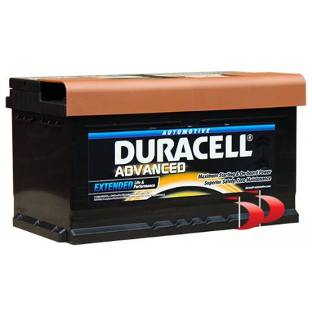 Duracel Advanced DA80 Duracell DA80 80 AH 700 EN