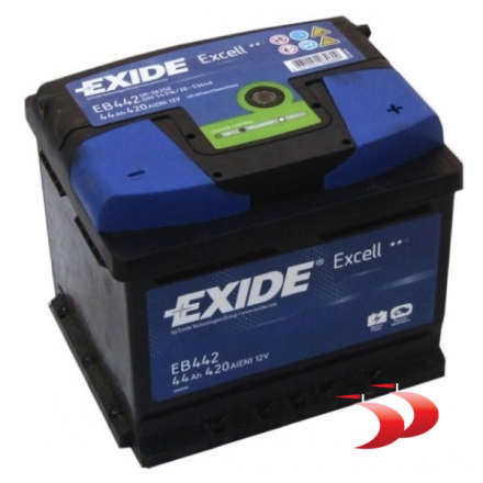 Exide Excell EB442 44 AH 420 EN