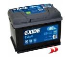 Akumuliatoriai Exide Excell EB602 60 AH 540 EN