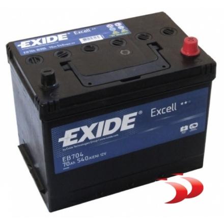 Exide Excell EB704 70 AH 540 EN