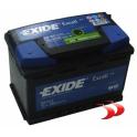 Exide Excell EB740 74 AH 680 EN