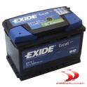 Exide Excell EB741 74 AH 680 EN