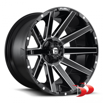 Fuel 5X114,3 R22 10,0 ET-18 D615 Contra B/milled