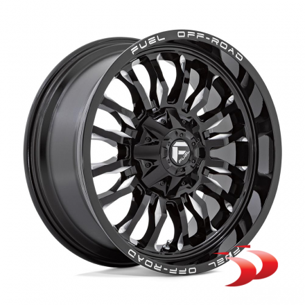 Ratlankiai Fuel 6X139,7 R22 12,0 ET-44 D795 ARC B/milled