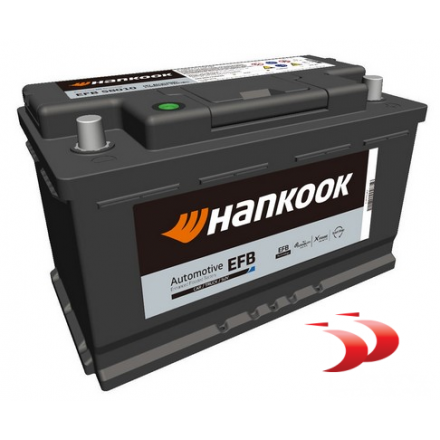 Hankook Efb 58030 80 AH 800 EN Akumuliatoriai