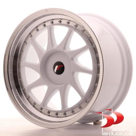 Japan Racing 4X100 R16 8,0 ET25 JR26 White LIP Machined