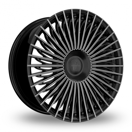 Keskin 5X112 R21 9,5 ET41 KT X1 Black Secret Diamond