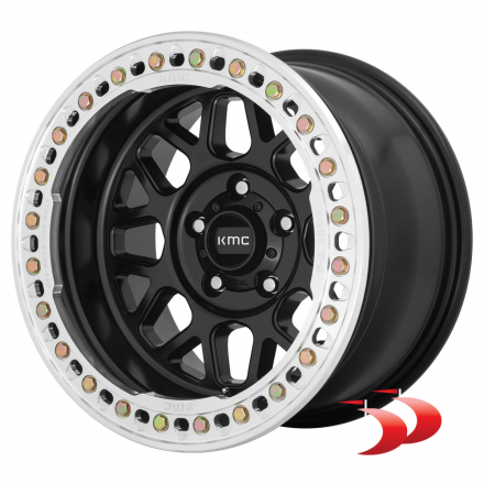 KMC 8X165,1 R17 9,0 ET-38 KM235 Grenade Crawl Beadlock M Lieti ratlankiai