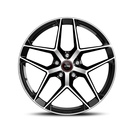 Momo 5X112 R21 9,5 ET42 RF07 Gloss Black Diamond CUT