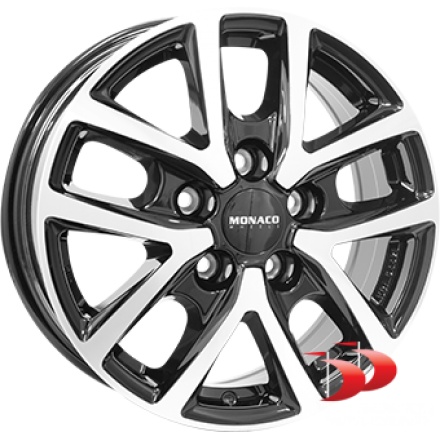 Monaco Wheels 5X112 R16 6,5 ET52 CL2T BFM Lieti ratlankiai