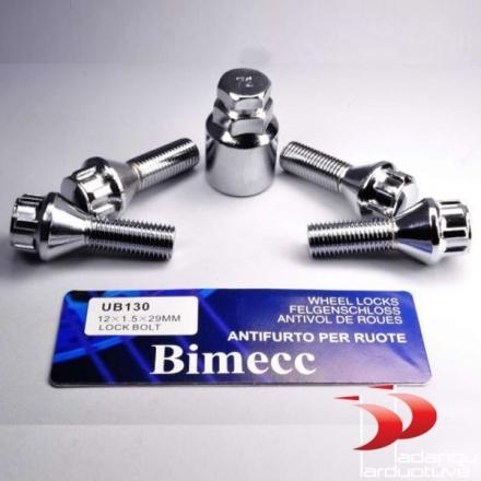 Slapti varžtai 12X1.5 30 konusas (kompl. 4 vnt)