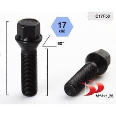 Varžtas 14X1.25 50 konusas