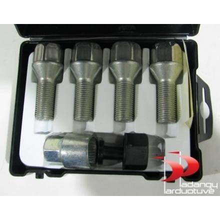 Slapti varžtai 12X1.5 28 konusas (kompl. 4 vnt)