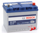 Akumuliatoriai Bosch S4 S4026 70 AH 630 EN