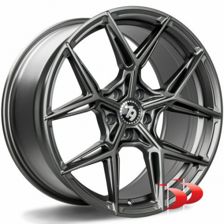 Seventy9 5X112 R18 9,0 ET40 SCF-B Satin GUN Metal
