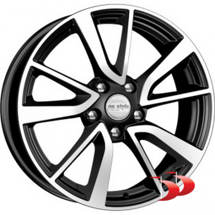 Ratlankiai Silverstone 5X112 R17 7,0 ET46 KC699 Audi A4 ZV Black Polish NEW BFM