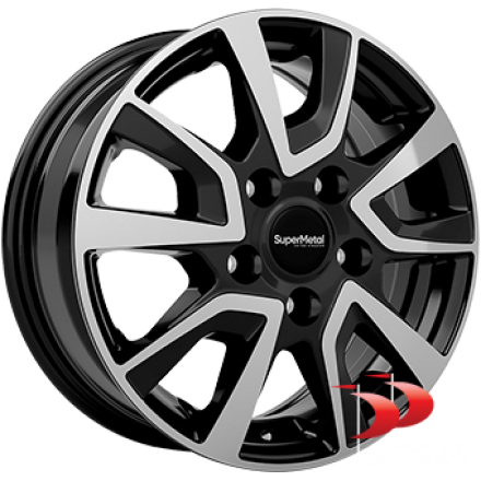 Super Metal 5X130 R16 6,0 ET68 Vault BFM Lieti ratlankiai