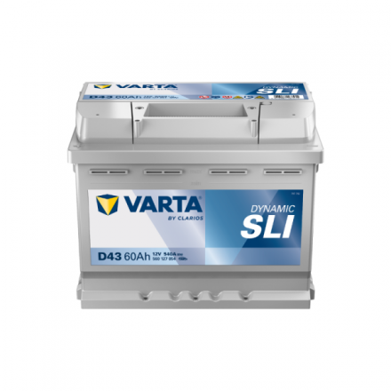 Varta Dynamic sli D43 60 AH 540 EN Akumuliatoriai