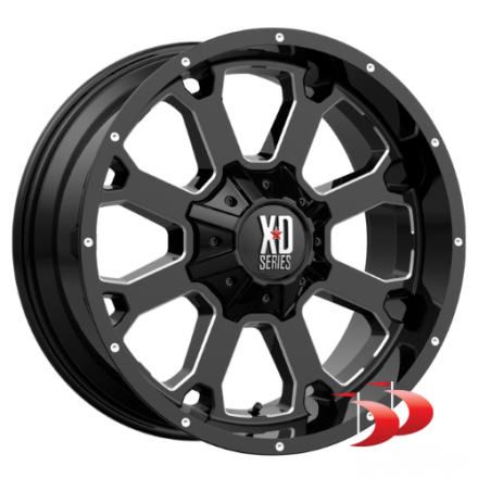 XD 6X139,7 R20 10,0 ET-24 XD825 Buck 25 B/milled Lieti ratlankiai