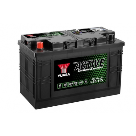 Yuasa Ybx active leisure&marine L35-115 115 AH 750 EN