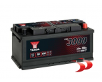 Akumuliatoriai Yuasa Ybx3000 YBX3017 90 AH 800 EN