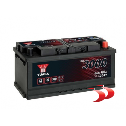 Yuasa Ybx3000 YBX3017 90 AH 800 EN