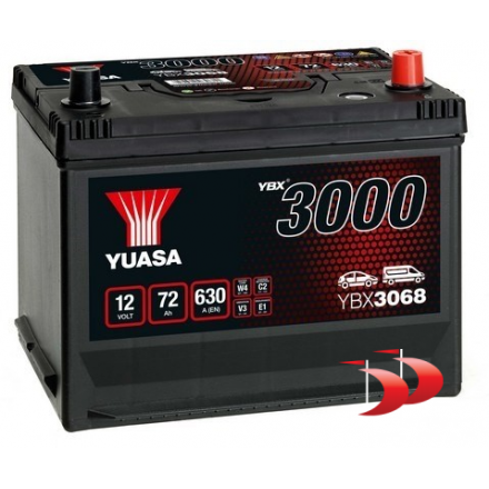 Yuasa Ybx3000 YBX3068 72 AH 630 EN