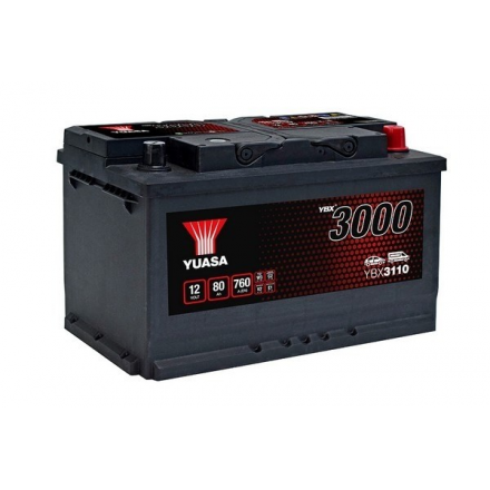 Yuasa Ybx3000 YBX3110 80 AH 760 EN